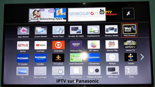 IPTV sur Panasonic